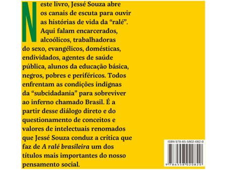 Imagem de Livro A Ralé Brasileira Jessé Souza
