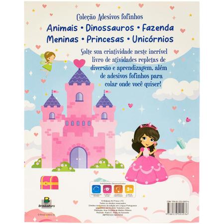 Imagem de Livro - Adesivos Fofinhos: Princesas