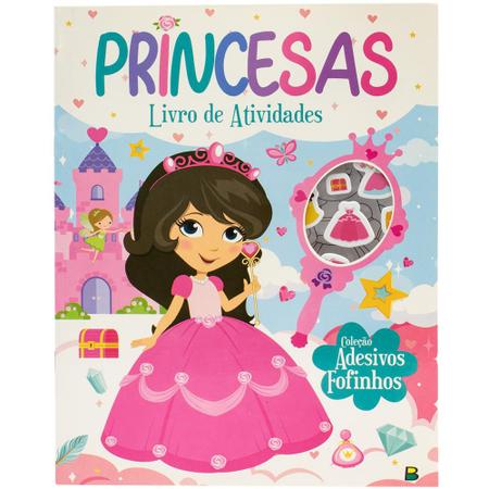 Imagem de Livro - Adesivos Fofinhos: Princesas