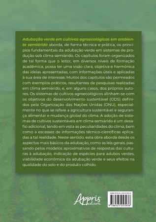 Imagem de Livro - Adubação verde em cultivos agroecológicos em ambiente semiárido