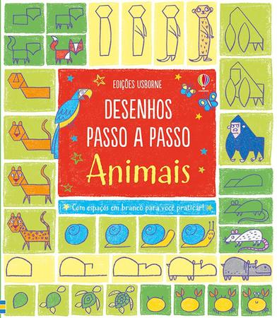 Como Desenhar Animais: 20 Desenhos Fáceis Passo-a-Passo eBook : Criativo,  Pequeno: : Livros