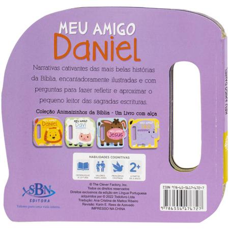 Imagem de Livro - Animaizinhos da Bíblia - Um livro com alça: Meu Amigo Daniel