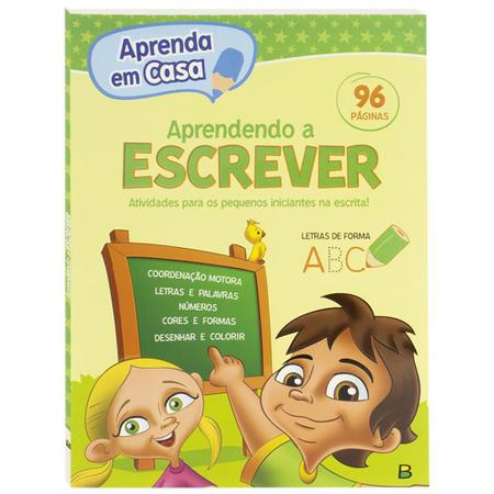 Imagem de Livro - Aprenda em Casa Aprendendo a escrever