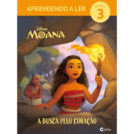 Imagem de Livro - Aprendendo a Ler Nivel 3 - Moana - A Busca pelo Coração