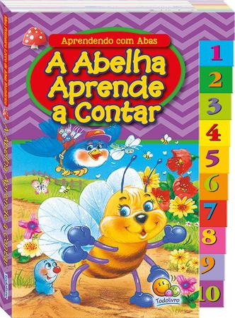 Imagem de Livro - Aprendendo com abas: a abelha aprende a contar