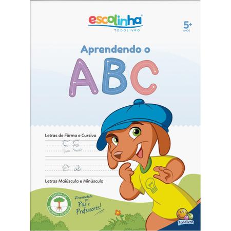 Imagem de Livro - Aprendendo o...ABC (Escolinha Todolivro)