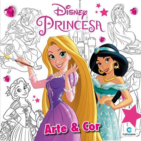 Livro Arte E Cor Disney Princesas - Livros de Entretenimento - Magazine  Luiza