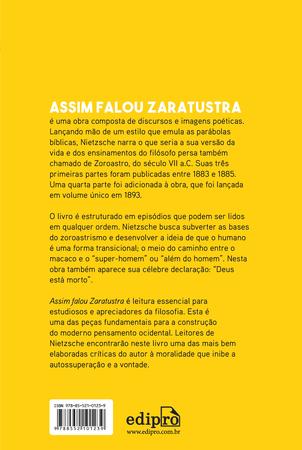 Imagem de Livro - Assim falou Zaratustra - Nietzsche