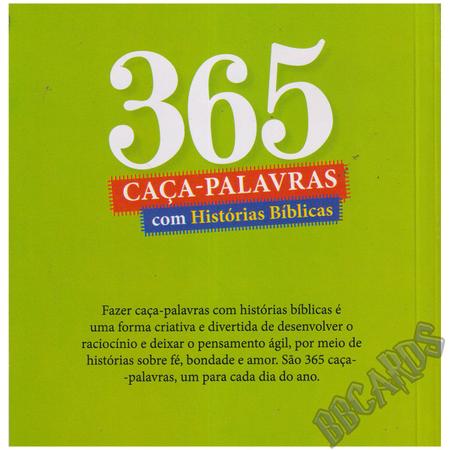 Kit 6 Livros 365 Caça Palavras + Caça Palavras Bíblico - Kit de Livros -  Magazine Luiza