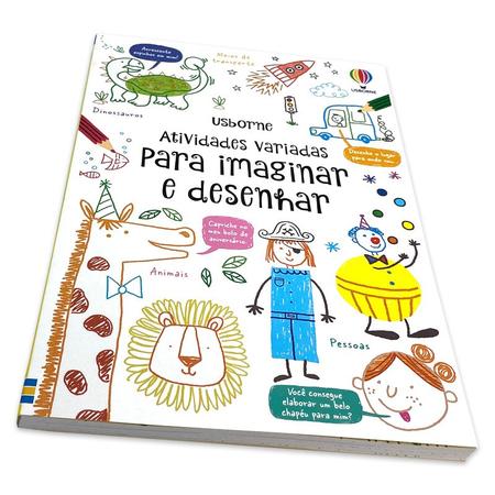 Imagem de Livro - Atividades variadas para imaginar e desenhar