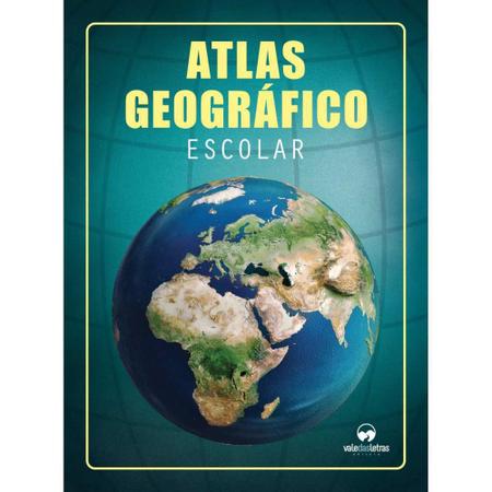 Imagem de Livro Atlas Geográfico Escolar 32 pg - Vale Das Letras