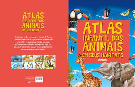 Imagem de Livro - Atlas infantil dos animais em seus habitats