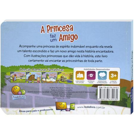 Imagem de Livro - Aventuras Fantásticas II: A Princesa faz um amigo