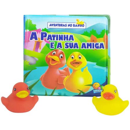 Imagem de Livro - Aventuras no banho: Patinha e a sua Amiga, A