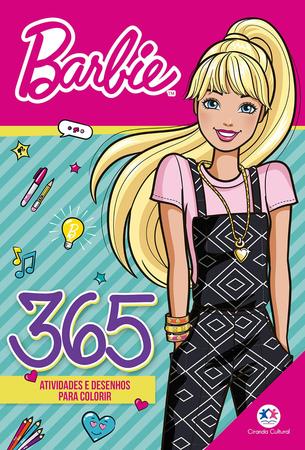 Imagem de Livro Barbie 365 atividades e desenhos