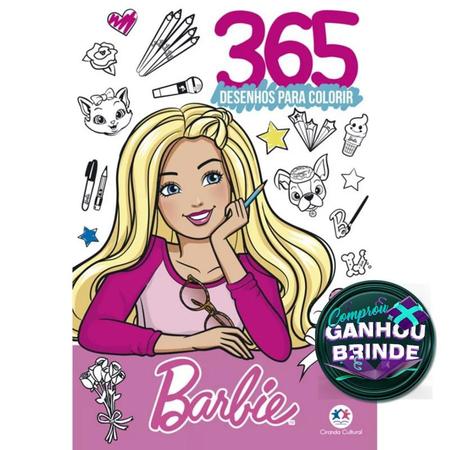 Livro Barbie - 365 Desenhos Para Colorir Crianças Filhos Infantil Desenho  Ciranda Brincar Pintar Colorir Passatempos - Livro de Colorir - Magazine  Luiza