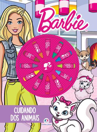 Imagem de Livro - Barbie - Cuidando dos animais