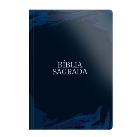 Imagem de Livro - Bíblia ACF Letra Normal - Brochura - Azul