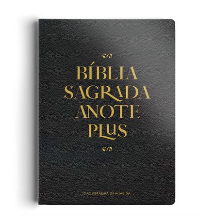 Imagem de Livro - Bíblia anote plus RC - Capa semi luxo preta
