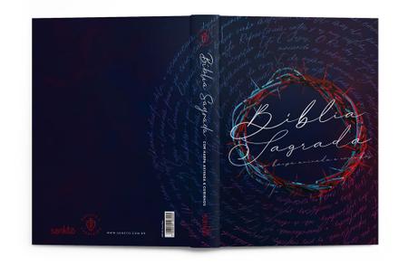 Livro - Biblia Arc Coroa Neon - Letra Gigante Imagem de Livro - Biblia Arc Coroa Neon - Letra Gigante