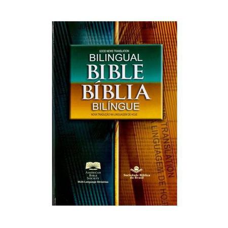 Imagem de Livro Bíblia Bilíngue Inglês Português - Capa Dura