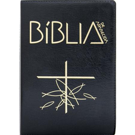 Imagem de Livro - Bíblia de Aparecida - Letra grande preta