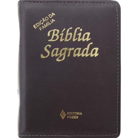 Imagem de Livro - Bíblia Sagrada - Ed. Família bolso zíper