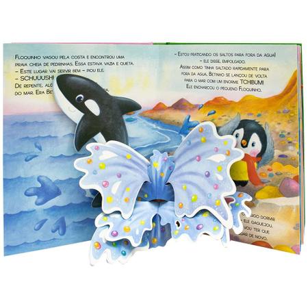 Imagem de Livro - Bichos divertidos em 3D: Pinguim Sonolento, O