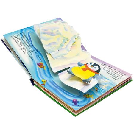Imagem de Livro - Bichos divertidos em 3D: Pinguim Sonolento, O