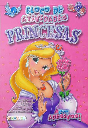 Livro de Jogos Princesas - Livros de Literatura Infantil - Magazine