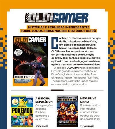 Livro - Bookzine OLD!Gamer - Volume 8: Dino Crisis - Livros de Comunicação  - Magazine Luiza