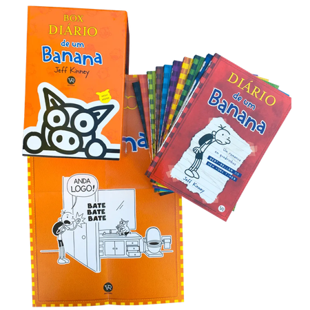 Livro - Box - Diário de um Banana vol 1 ao 10 - Edição de Colecionador -  Kinney - Livros de Literatura Infantil - Magazine Luiza