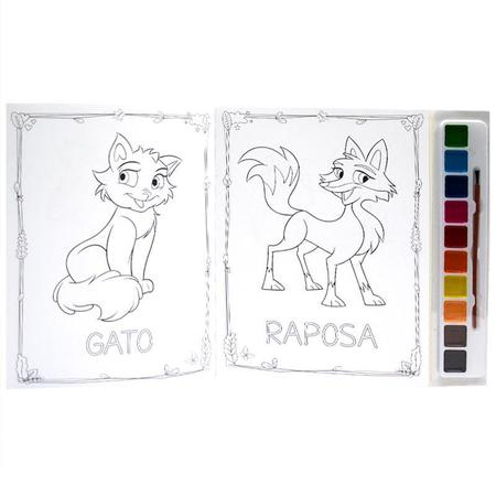 Desenhos de Raposas para colorir e imprimir - Pinte Online