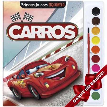 Livro Brincando com Aquarela: Carros Crianças Filhos Infantil Desenho  História Brincar Pintar Colorir Passatempos - Igreja Cristã Amigo  Evangélico - Kit de Colorir - Magazine Luiza