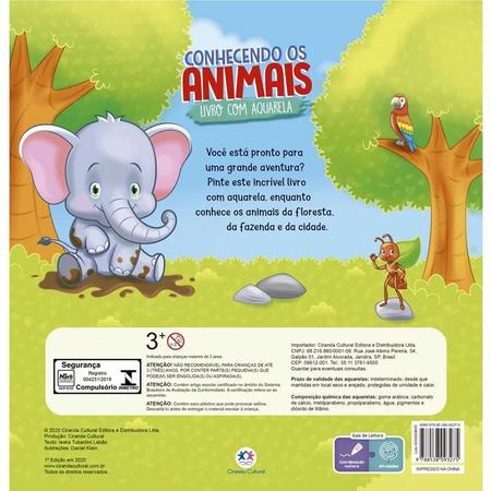 Animais Babys Sorrindo Livro Infantil para COLORIR: Livro infantil