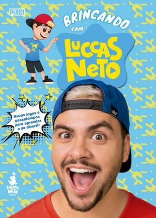 Livro - Brincando com Luccas Neto - Neto