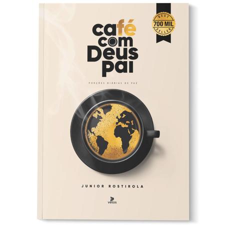 Imagem de Livro Café com Deus Pai 2024 - Porções Diárias de Paz - Júnior Rostirola - Editora Vélos