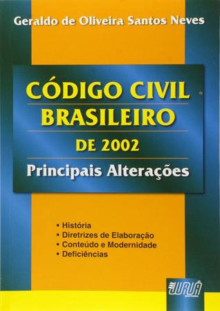 Imagem de Livro - Código Civil Brasileiro de 2002 - Principais Alterações