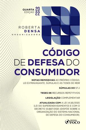 Imagem de Livro - CÓDIGO DE DEFESA DO CONSUMIDOR - 4ª ED - 2022