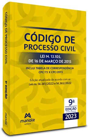 Imagem de Livro - Código de Processo Civil