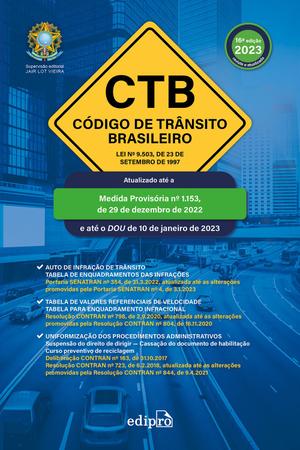Imagem de Livro - Código de Trânsito Brasileiro 2023