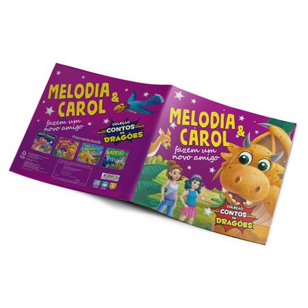 Livro - Coleção Contos de Dragões - Melodia e Carol Fazem um Novo Amigo Imagem de Livro - Coleção Contos de Dragões - Melodia e Carol Fazem um Novo Amigo