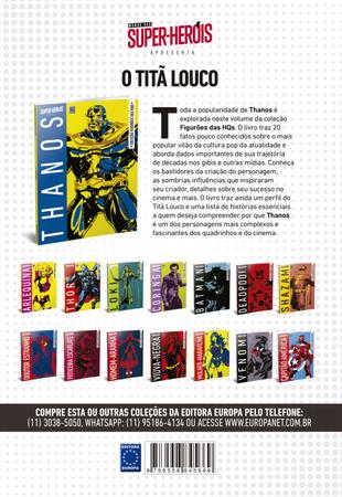 Imagem de Livro - Coleção Figurões das HQs - Thanos