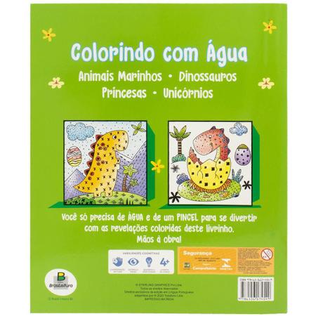 Comprar Livro para colorir com agua dinossauros de Diset-Goula