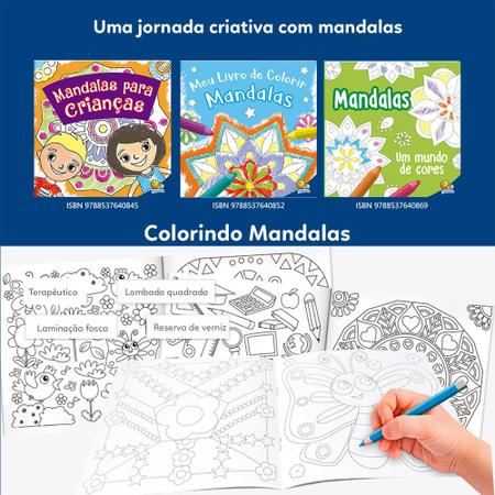 Imagem de Livro - Colorindo Mandalas: Meu Livro de Colorir Mandalas