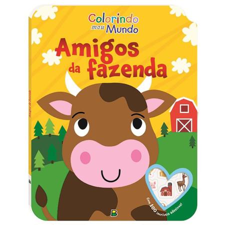 Imagem de Livro - Colorindo Meu Mundo: Amigos da Fazenda