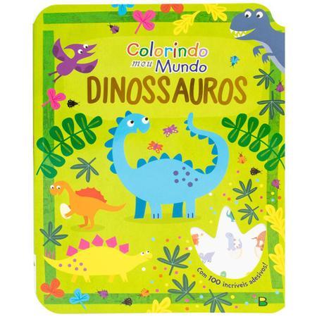 Imagem de Livro - Colorindo meu mundo: Dinossauros