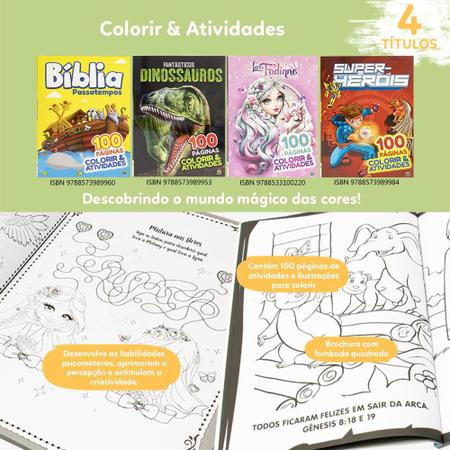 Livro - Meus 111 Desenhos para Colorir: Dinossauros - Livros de Literatura  Infantil - Magazine Luiza