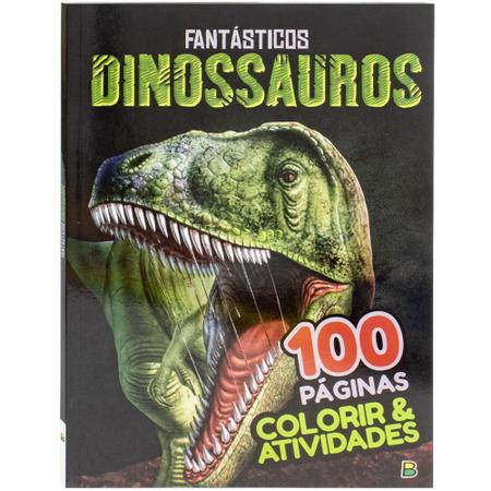 Colorir & Atividades: Fantásticos Dinossauros - Todolivro - Papelaria  Arquitécnica