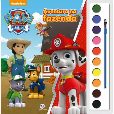 Livro para Colorir Patrulha Canina- Ciranda Cultural – Livraria e Papelaria  Brasil